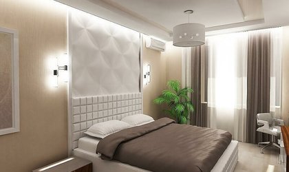 Дизайнерский ремонт спальни
